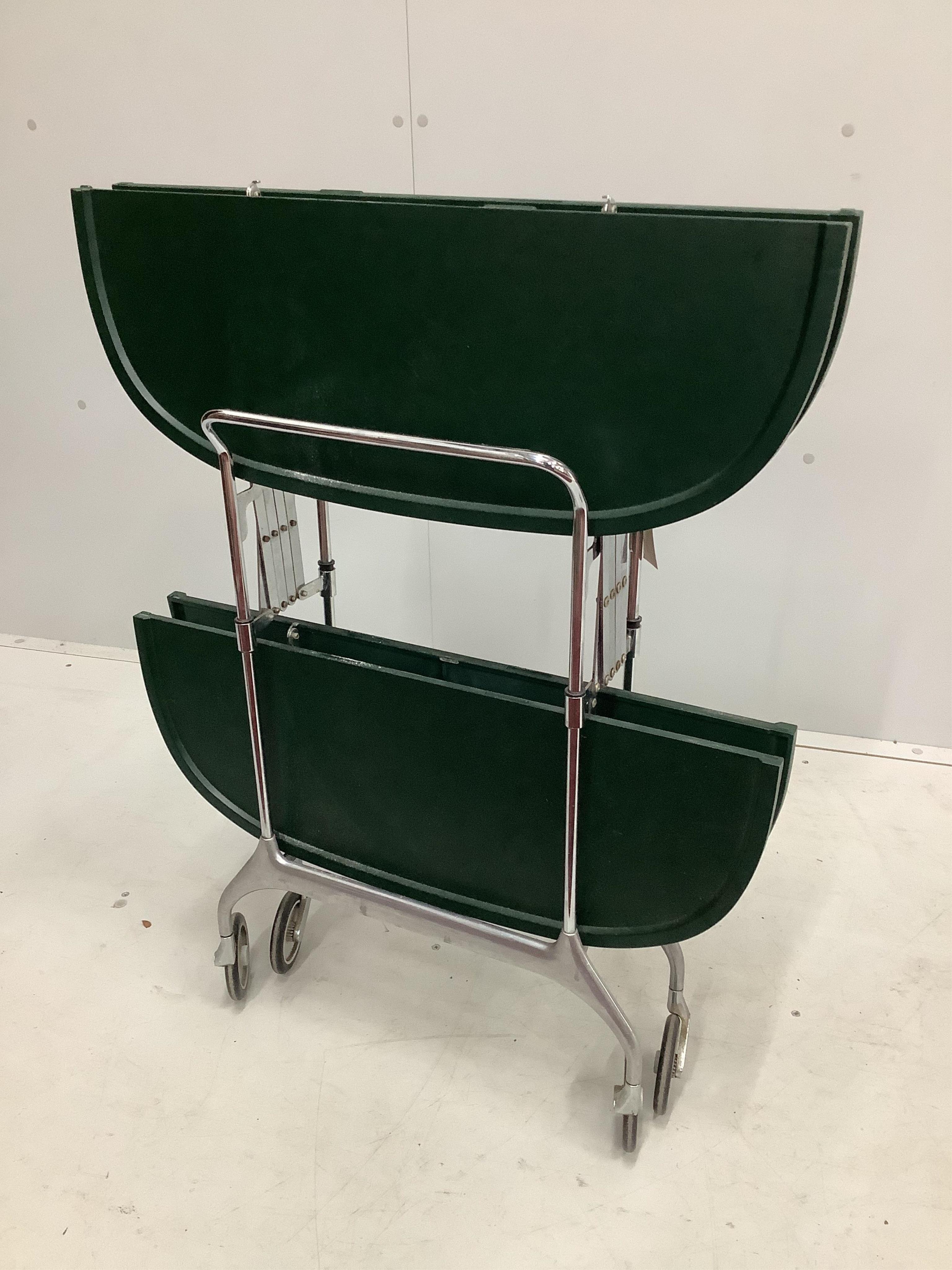 A Kartell tea trolley, width 61cm, depth 68cm, height 74cm. Condition - good